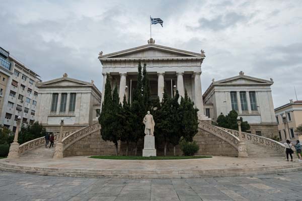 Athen Akadimia Griechische Nationalbibliothek