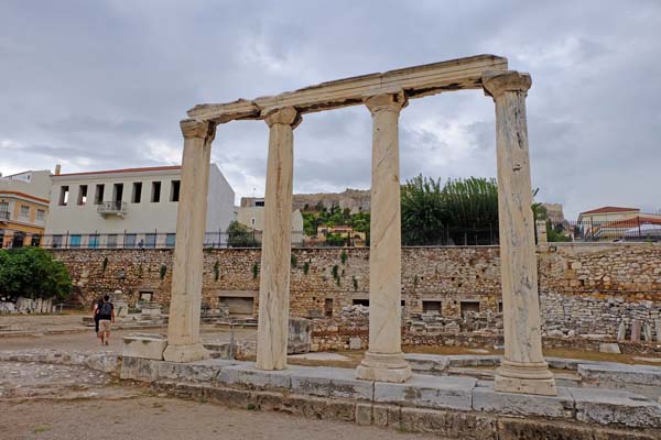 Athen Monastiraki Hadriansbibliothek