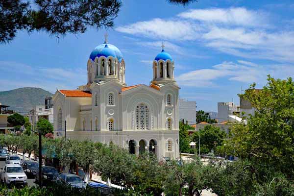 Karystos Kirche Agios Nikolaos