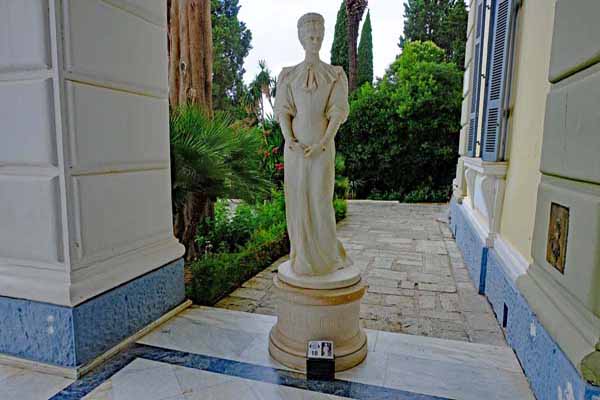 Achilleion Sisi Statue