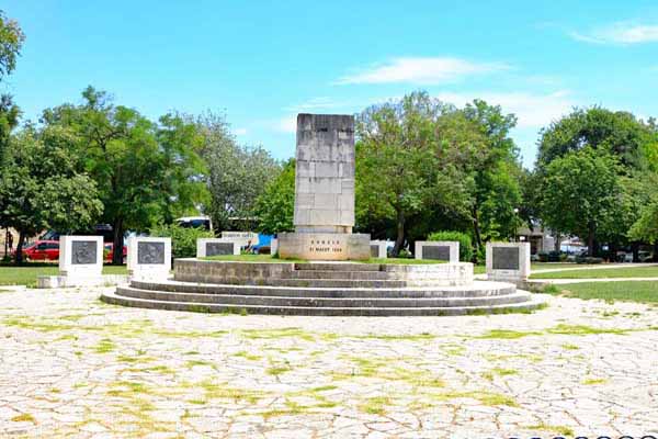 Korfu Denkmal der Einheit der Ionischen Inseln