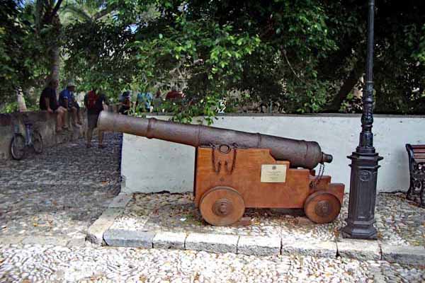 Kos Festung Neratzia Kanone