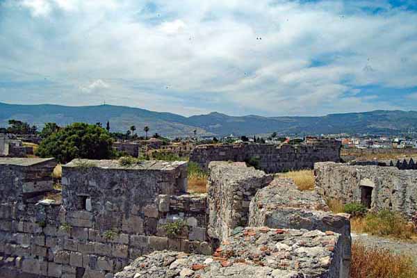 Kos Festung Neratzia Ruinen