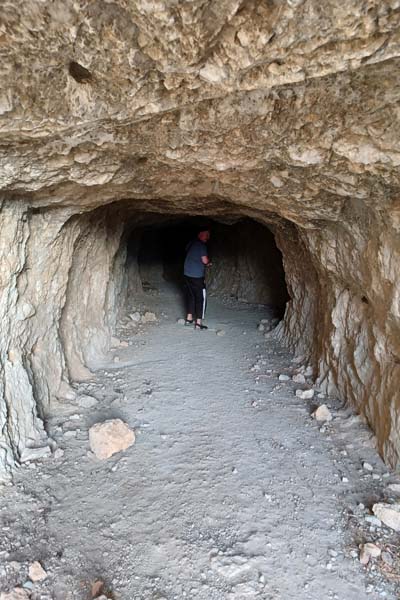 Charaki Feraklos-Castle Tunnel