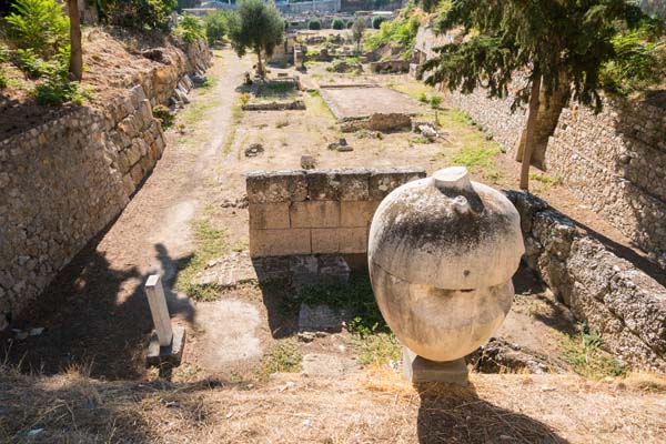 Athen Keramikos Antiker Friedhof