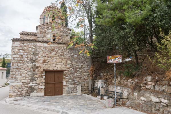 Athen Plaka Church of the Transfiguration