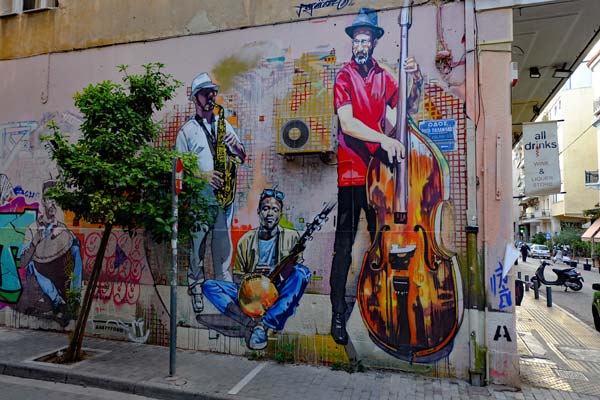 Athen Psyri Streetart Graffiti
