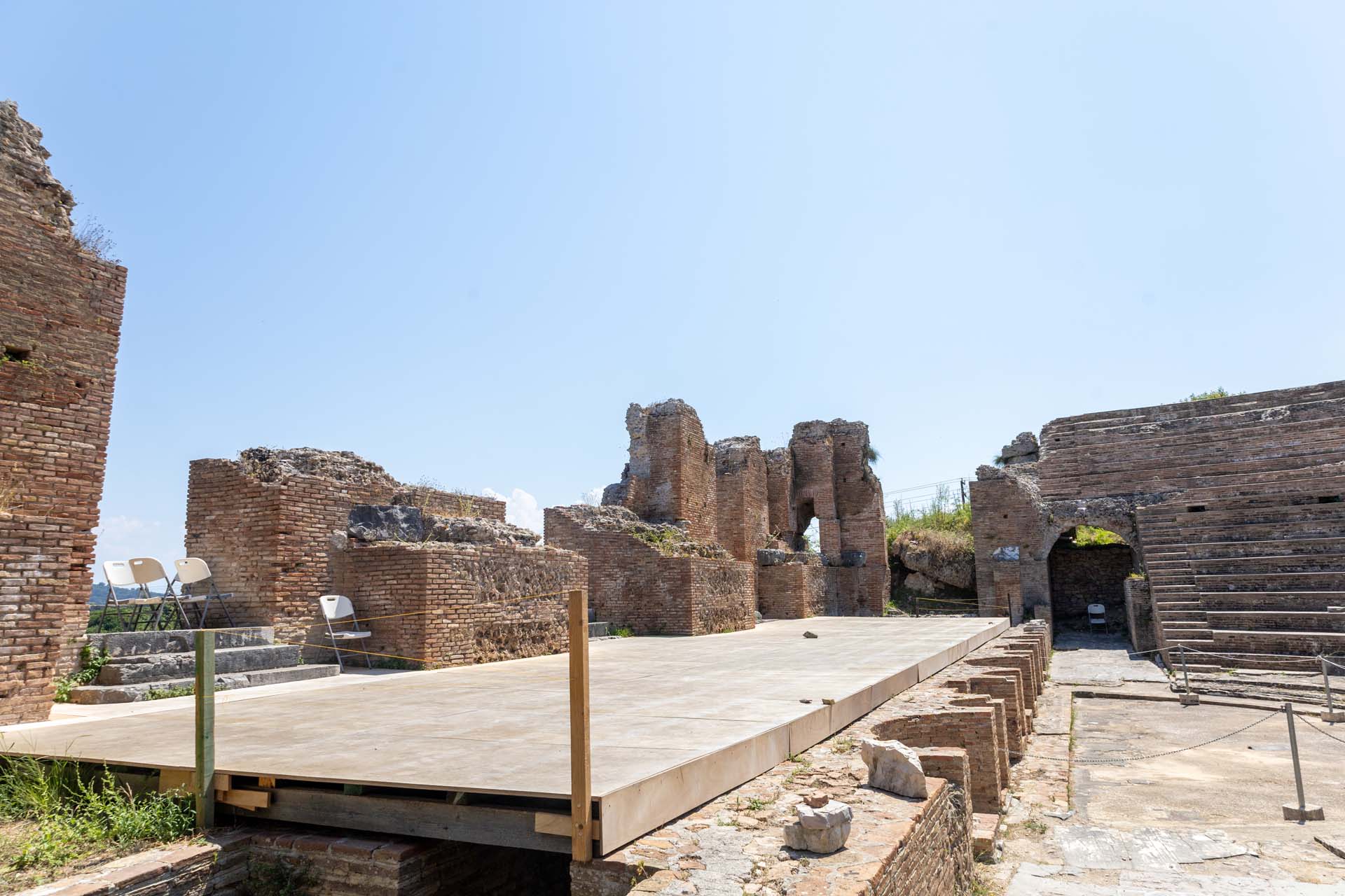 R&ouml;misches Odeum Nikopolis B&uuml;hne