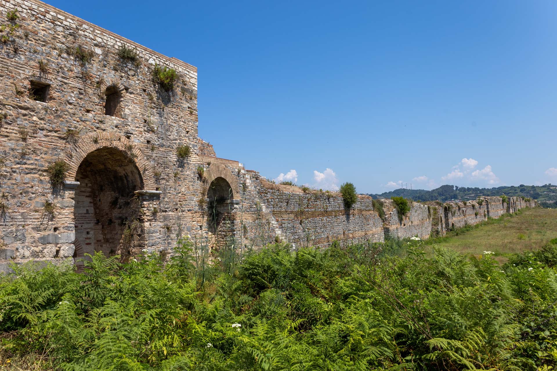 Nikopolis Stadtmauer am West-Gate