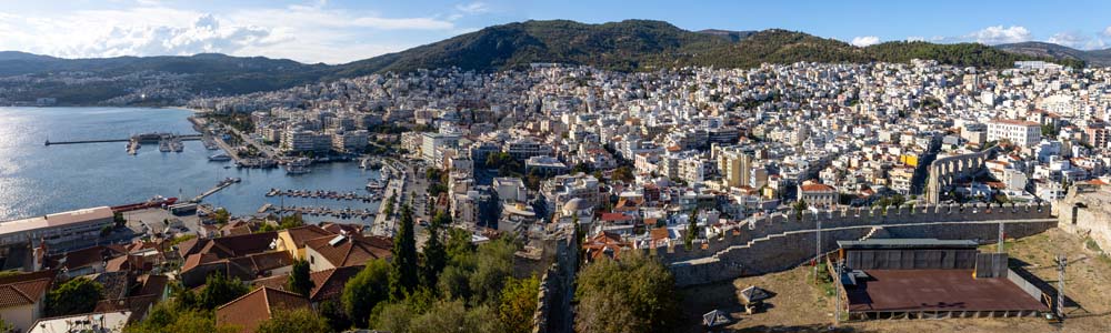 Panoramablick von der Festung