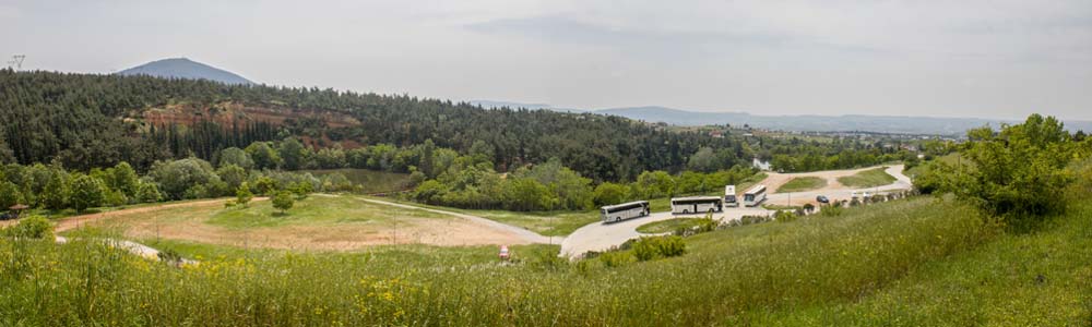 Thermi Botanischer Garten Panorama