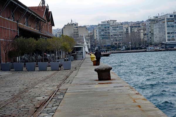 Thessaloniki Hafen-Pier