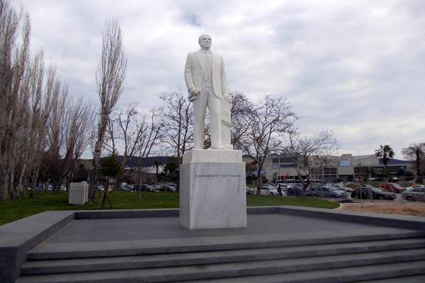 Thessaloniki Statue of Konstantinos Karamanlis