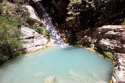 Neda unterer Wasserfall