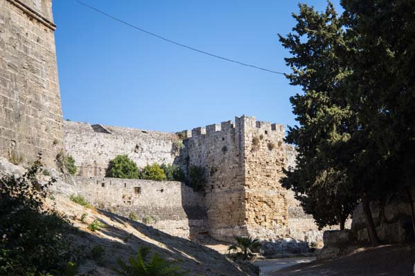 Rhodos Innerhalb der Stadtmauer