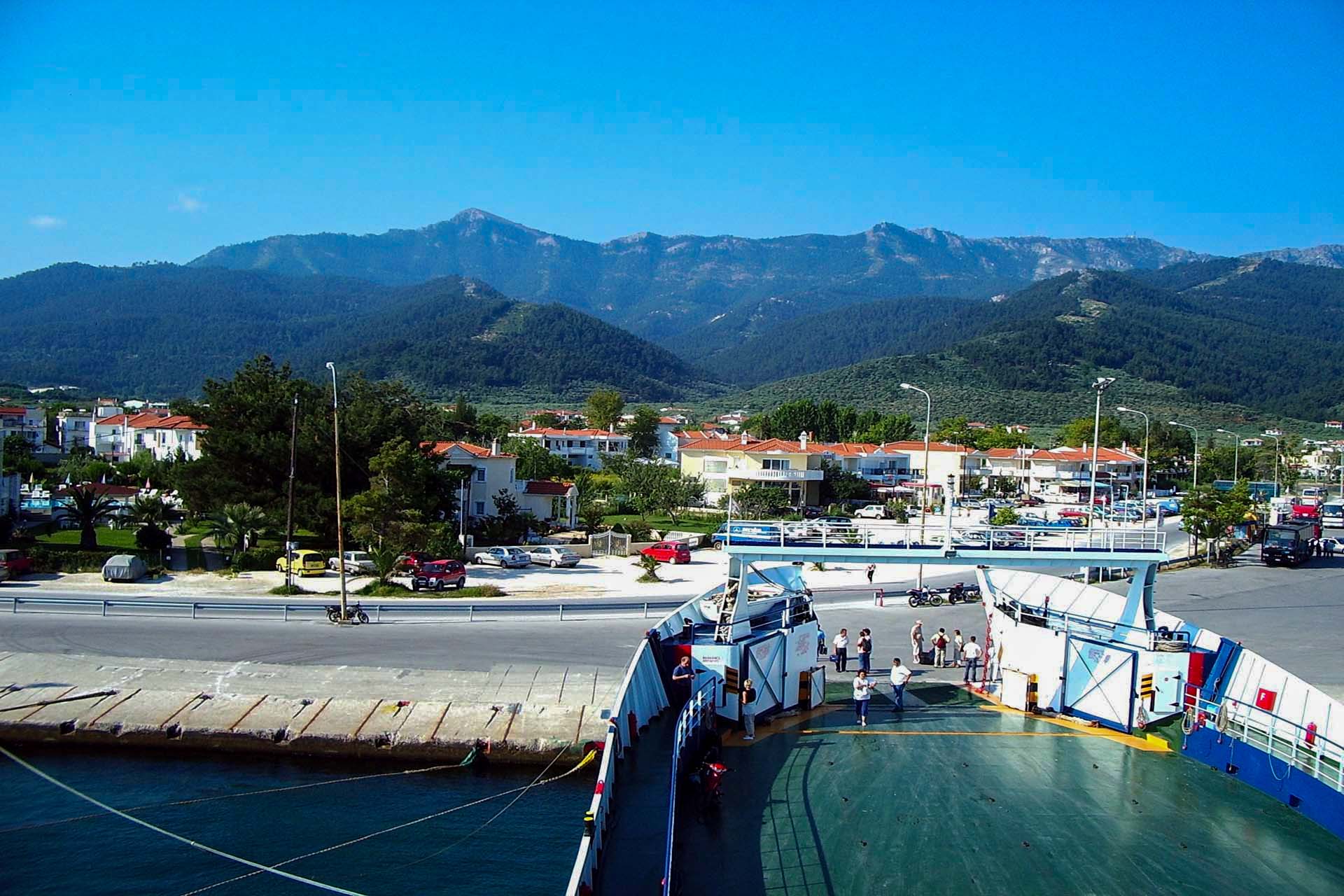 Limenas Thasou Fährhafen