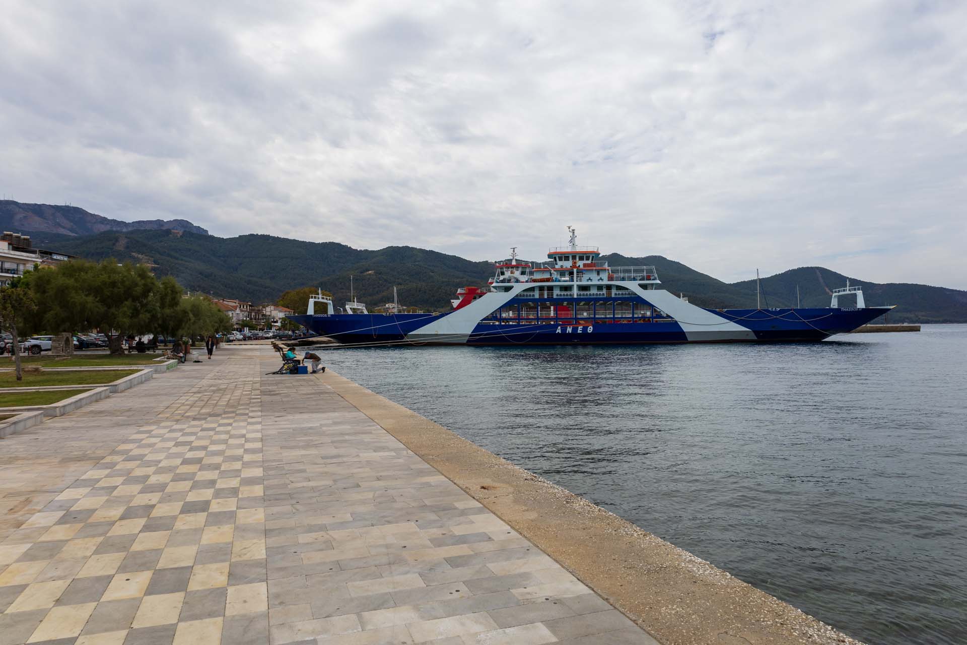 Limenas Thasou Fährhafen