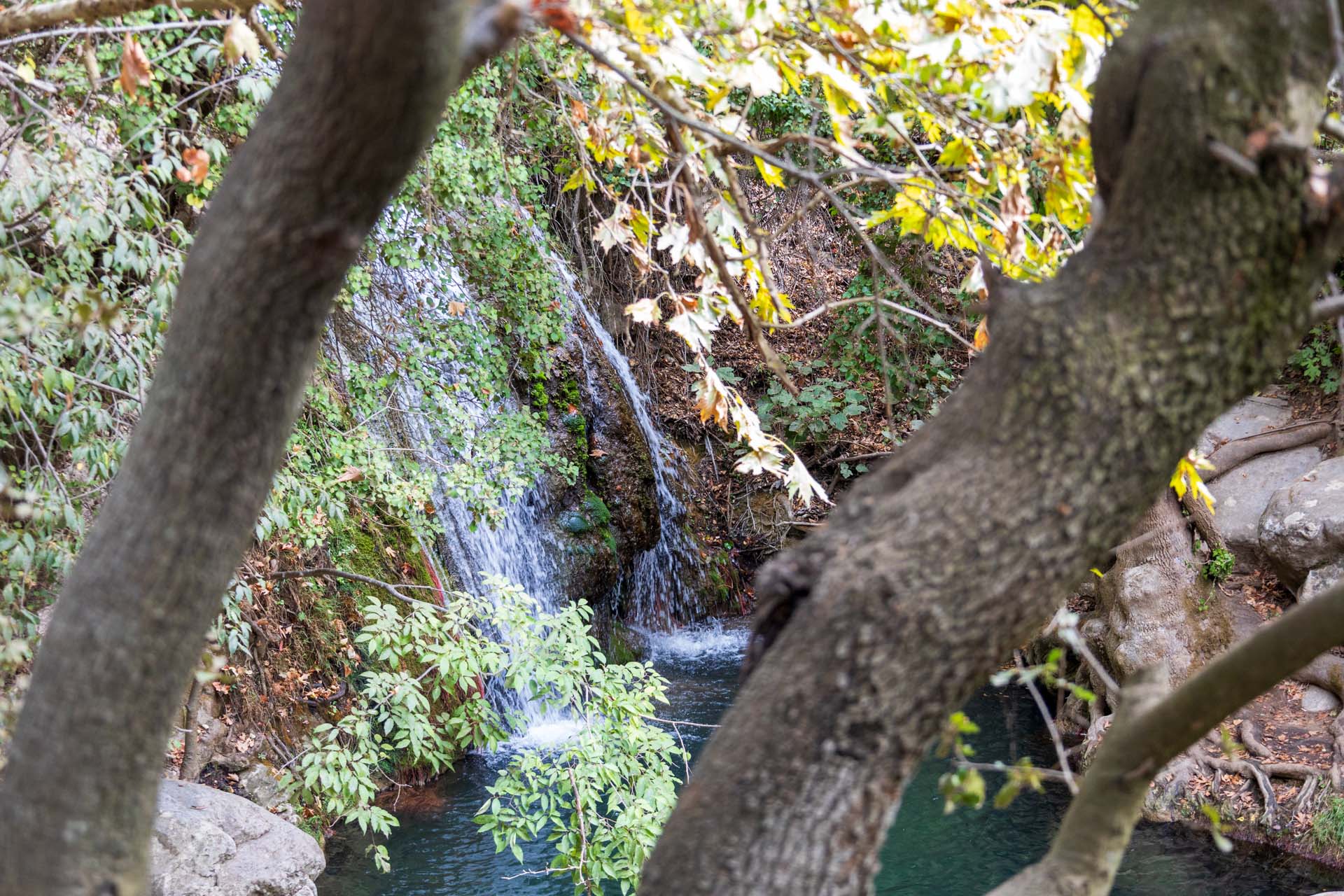 Theologos Wasserfall Kefalogourna